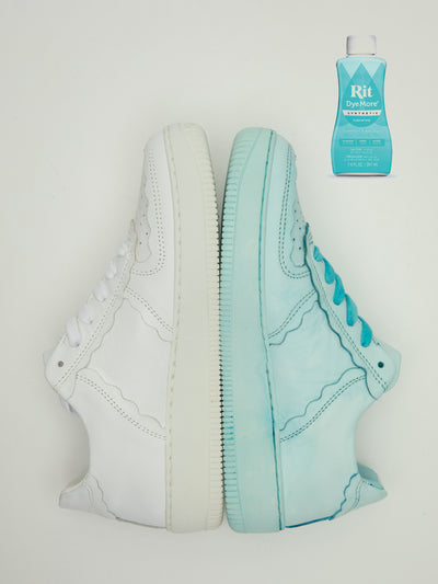 SNEAKER "BAPTISM" TROPICAL TEAL