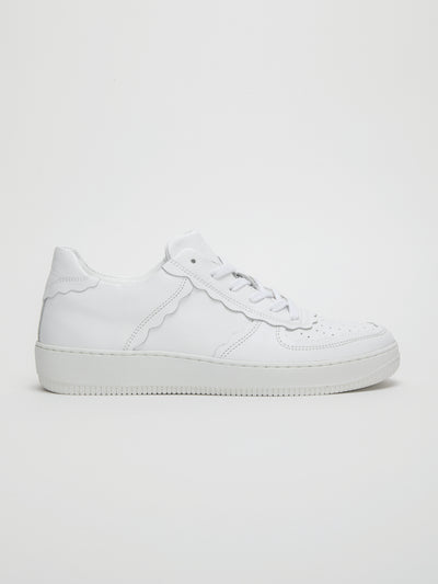 SNEAKER BAPTISM IN VITELLO BIANCO LWG